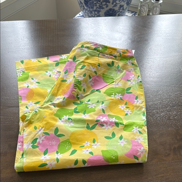 Lilly Pulitzer Lemonade Orange Blossom Sz 12 - Picture 4 of 8